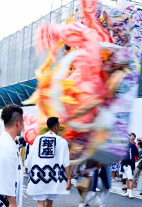 刈谷万燈(まんど)まつり、秋葉社・松秀寺、8月、夏、愛知県刈谷市の観光・撮影スポットの画像と写真