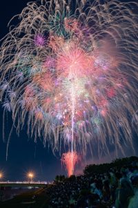刈谷わんさか祭り、花火、2019年8月、夏の風物詩、愛知県刈谷市の観光・撮影スポットの画像と写真