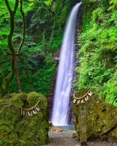 養老の滝、8月、夏、岐阜県養老郡の観光・撮影スポットの画像と写真