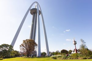 138タワーパーク、コスモス、ツインアーチ138、10月の秋の花、愛知県一宮市の観光・撮影スポットの画像と写真