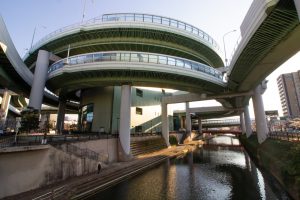 黒川インター、桜、3月の春の花、名古屋市北区の観光・撮影スポットの画像と写真
