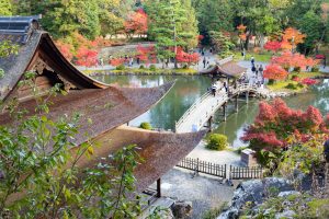 虎渓山永保寺、紅葉、11月秋、岐阜県多治見市の観光・撮影スポットの画像と写真