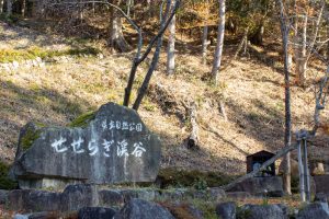 西ウレ峠、せせらぎ街道、せせらぎ渓谷、西ウレ峠遊歩道、紅葉、11月、岐阜県高山市清見町の観光・撮影スポットの画像と写真