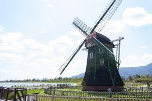 アクアワアクアワールド水郷パークセンター、4月の春の花、岐阜県海津市の観光・撮影スポットの画像と写真