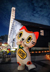 陶と灯の日、INAXライブミュージアム、秋の10月、愛知県常滑市の観光・撮影スポットの画像と写真