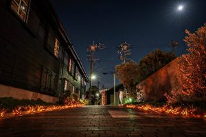 陶と灯の日、INAXライブミュージアム、秋の10月、愛知県常滑市の観光・撮影スポットの画像と写真