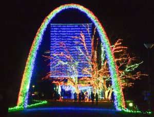 138タワーパーク、イルミネーション、12月冬、愛知県一宮市の観光・撮影スポットの画像と写真
