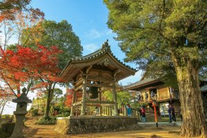 寂光院、紅葉、11月秋、愛知県犬山市の観光・撮影スポットの画像と写真
