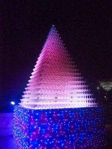 木曽三川公園センター、イルミネーション、12月冬、岐阜県海津市の観光・撮影スポットの画像と写真