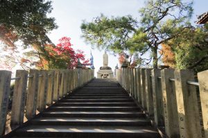寂光院、紅葉、11月秋、愛知県犬山市の観光・撮影スポットの画像と写真