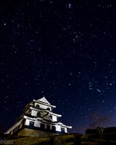 藤橋城、星空撮影、岐阜県揖斐郡の観光・撮影スポットの画像と写真