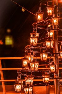 中部国際空港セントレア、クリスマスイルミネーション、12月冬、愛知県常滑市の観光・撮影スポットの画像と写真