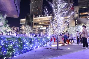 大名古屋ビルヂング、クリスマスイルミネーション、12月冬、名古屋市中村区の観光・撮影スポットの画像と写真