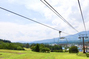 ひるがのピクニック、リフト、8月夏、岐阜県郡上市の観光・撮影スポットの画像と写真