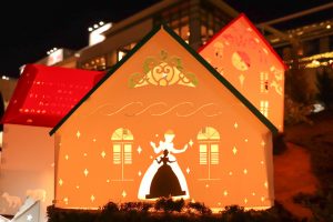 星が丘テラス、クリスマスイルミネーション、12月冬、名古屋市千種区の観光・撮影スポットの画像と写真