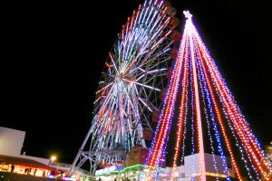 刈谷ハイウェイオアシス、イルミネーション、11月冬、愛知県刈谷市の観光・撮影スポットの画像と写真
