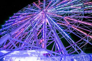 刈谷ハイウェイオアシス、イルミネーション、11月冬、愛知県刈谷市の観光・撮影スポットの画像と写真
