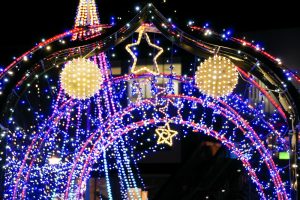 刈谷ハイウェイオアシス、イルミネーション、11月冬、愛知県刈谷市の観光・撮影スポットの画像と写真