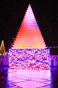 木曽三川公園センター、イルミネーション、12月冬、岐阜県海津市の観光・撮影スポットの画像と写真