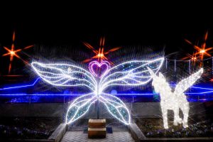 木曽三川公園センター、イルミネーション、12月冬、岐阜県海津市の観光・撮影スポットの画像と写真