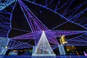 名古屋港ガーデンふ頭、イルミネーション、12月冬、名古屋市港区の観光・撮影スポットの画像と写真