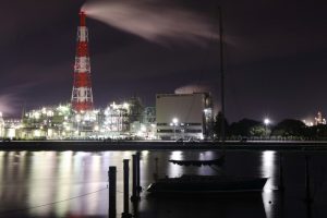四日市工場地帯、工場夜景、三重県四日市市の観光・撮影スポットの名所