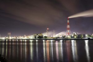 四日市工場地帯、工場夜景、三重県四日市市の観光・撮影スポットの名所