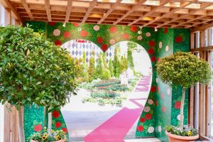 花フェスタ記念公園、ハッピー・ローズ・バレンタイン、2月、岐阜県可児市の観光・撮影スポットの画像と写真