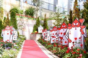 花フェスタ記念公園、ハッピー・ローズ・バレンタイン、2月、岐阜県可児市の観光・撮影スポットの画像と写真