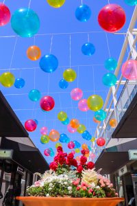 星が丘テラス、フローティングバブルス、 3月春、名古屋市千種区の観光・撮影スポットの画像と写真
