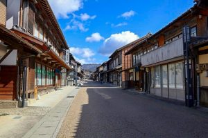 岩村城下町、古い町並み、岐阜県恵那市の観光・撮影スポットの画像と写真