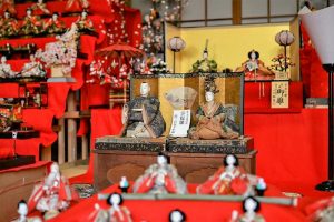 光受寺、ひな祭り、2月春の花、岐阜県大垣市の観光・撮影スポットの画像と写真