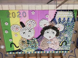 瀬戸蔵ミュージアム　ひな祭り,千代紙のつるし飾り,2月春、愛知県瀬戸市の観光・撮影スポットの画像と写真