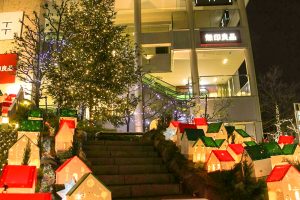 星が丘テラス、星降るまち、12月冬、名古屋市千種区の観光・撮影スポットの画像と写真