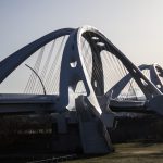 豊田大橋、朝日、豊田スタジアム、愛知県豊田市の観光・撮影スポットの写真や画像