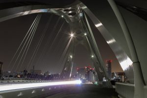 豊田大橋、夜景、愛知県豊田市の観光・撮影スポットの写真や画像