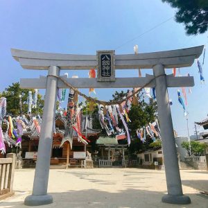 八剱神社、鯉のぼり、4月春、愛知県蒲郡市の観光・撮影スポットの画像と写真