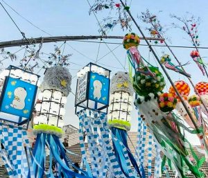 安城七夕まつり、8月夏のお祭、愛知県安城市の観光・撮影スポットの画像と写真