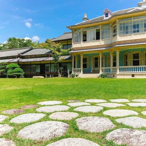 六華苑、6月夏の花、三重県桑名市の観光・撮影スポットの画像と写真