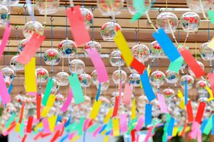 関ヶ原ウォーランド、風鈴祭り、7月、8月、9月、夏、岐阜県不破郡関ケ原町の観光・撮影スポットの画像と写真