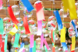 関ヶ原ウォーランド、風鈴祭り、7月、8月、9月、夏、岐阜県不破郡関ケ原町の観光・撮影スポットの画像と写真