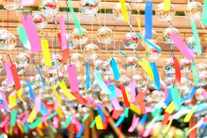 関ヶ原ウォーランド、風鈴祭り、7月、8月、9月、夏、岐阜県不破郡関ケ原町の観光・撮影スポットの画像と写真