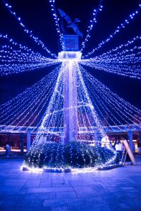 木曽三川公園センター、イルミネーション、12月冬、岐阜県海津市の観光・撮影スポットの画像と写真