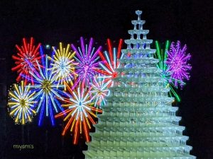 木曽三川公園センター、イルミネーション、12月冬、岐阜県海津市の観光・撮影スポットの画像と写真