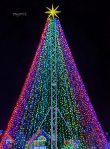 木曽三川公園センター、イルミネーション、12月冬、岐阜県海津市の観光・撮影スポットの画像と写真