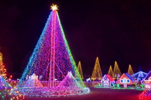 木曽三川公園センター、イルミネーション、12月冬、岐阜県海津市の観光・撮影スポットの画像と写真