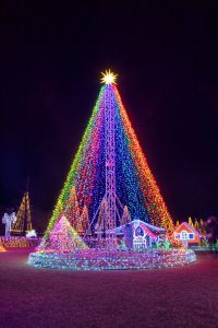 木曽三川公園センター、イルミネーション、12月冬、岐阜県海津市の観光・撮影スポットの画像と写真