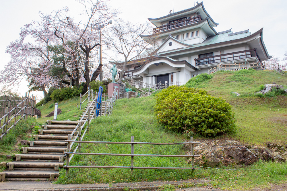 小牧山史跡公園。桜、3月春の花、愛知県小牧市の観光・撮影スポットの画像と写真