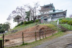 小牧山史跡公園。桜、3月春の花、愛知県小牧市の観光・撮影スポットの画像と写真