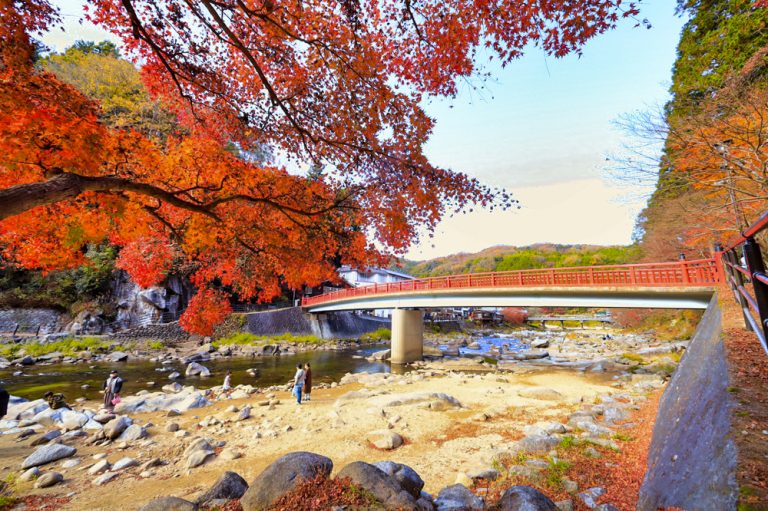 香嵐渓もみじまつり（紅葉）愛知県豊田市の観光・撮影スポットの名所
